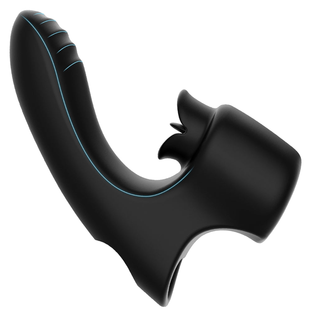 YoYoLemon Vibrator lecken, Vibrierender Dildo mit G-Punkt-Stimulation